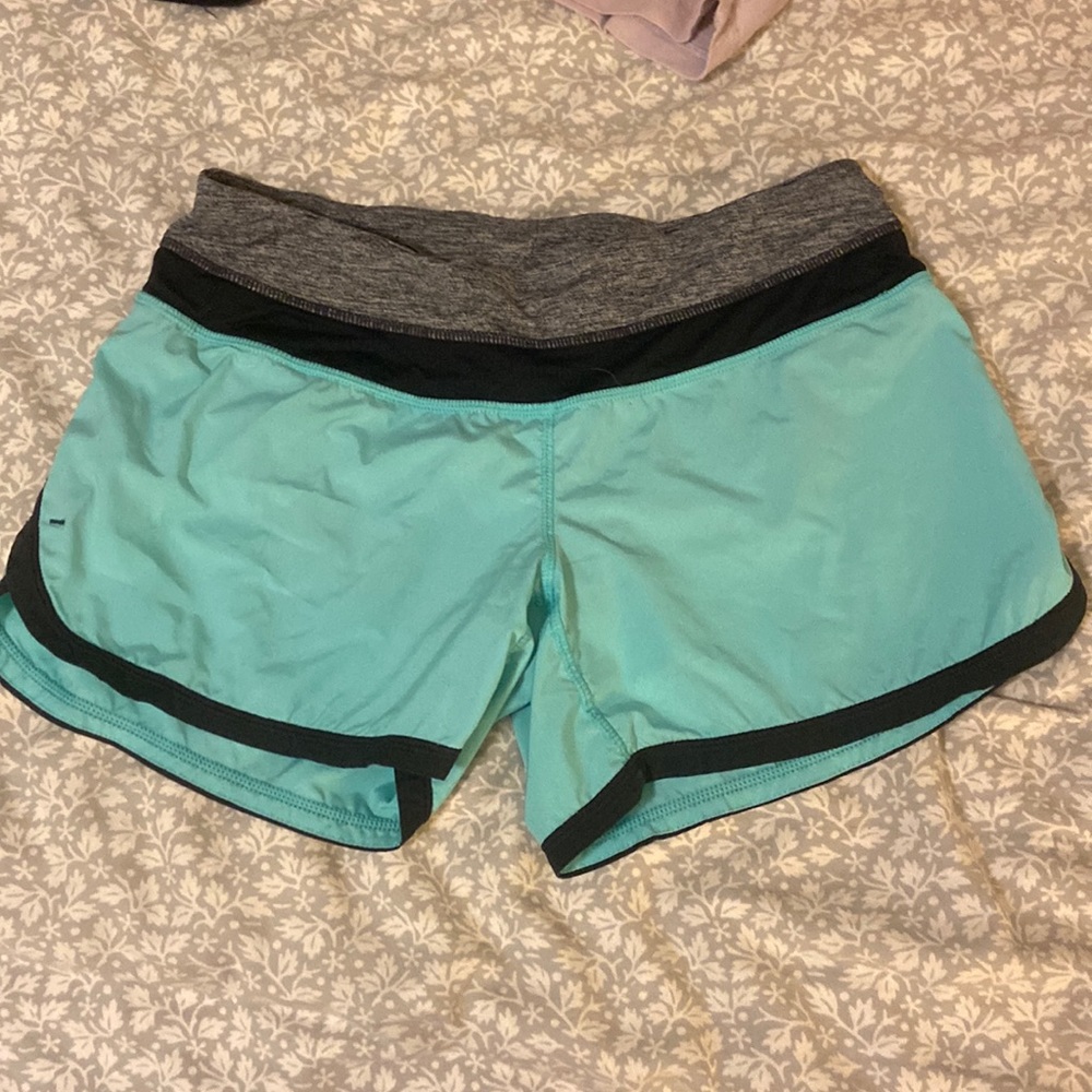 LuluLemon Shorts Teal